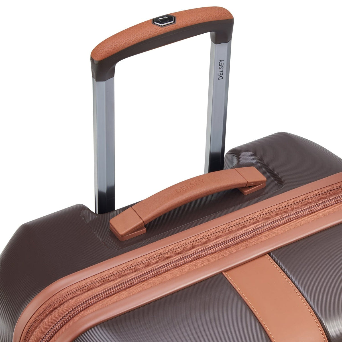 Delsey Paris Promenade Hard 2.0 70Cm Hardcase 4 Double Wheel Expandable Check-In Luggage Trolley Chocolate - 00208881906