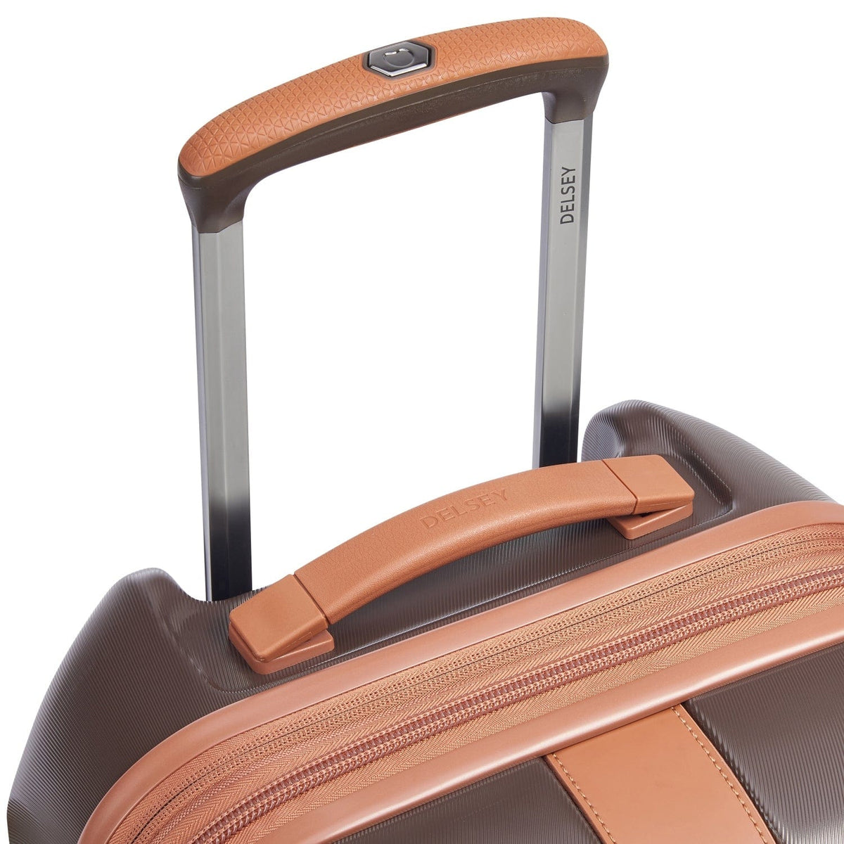 Delsey Paris Promenade Hard 2.0 82Cm Hardcase 4 Double Wheel Expandable Check-In Luggage Trolley Chocolate - 00208883106