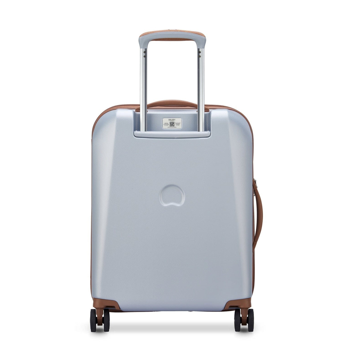 Delsey Paris Promenade Hard 2.0 70Cm Hardcase 4 Double Wheel Expandable Check-In Luggage Trolley Silver - 00208881911