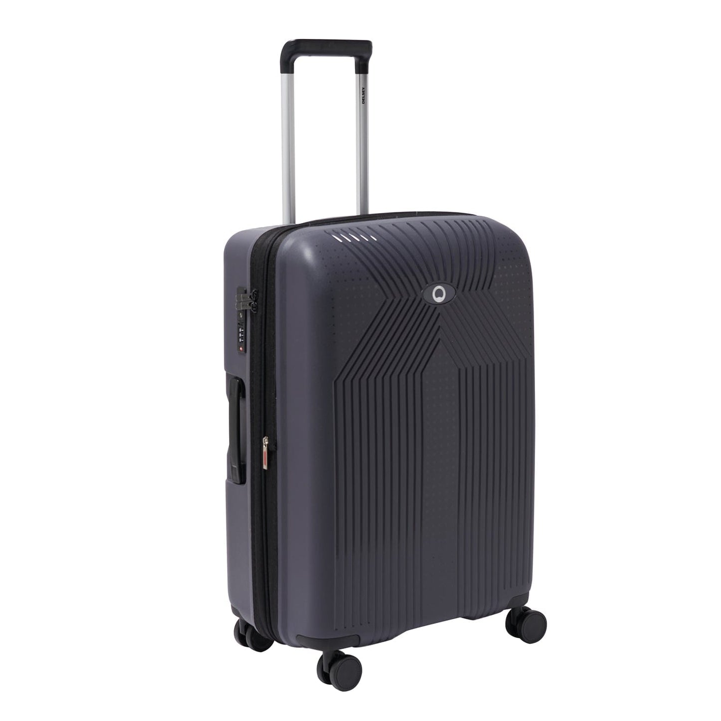 Delsey Paris Ordener 2.0 66cm Hardcase 4 Double Wheel Expandable Check-In Luggage Trolley Anthracite - 00384681001E9