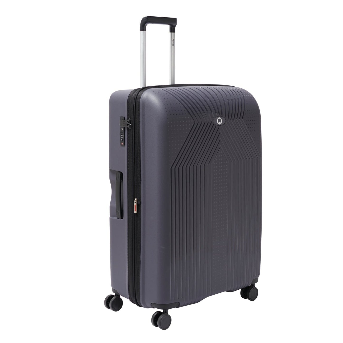 Delsey Paris Ordener 2.0 76cm Hardcase 4 Double Wheel Expandable Check-In Luggage Trolley Anthracite - 00384682101E9