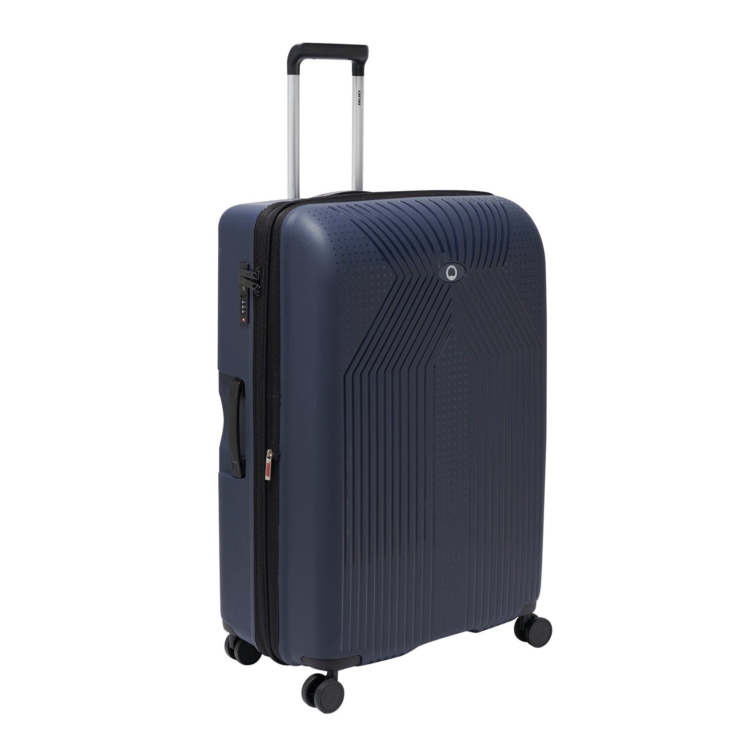 Delsey Paris Ordener 2.0 76cm Hardcase 4 Double Wheel Expandable Check-In Luggage Trolley Blue - 00384682102E9