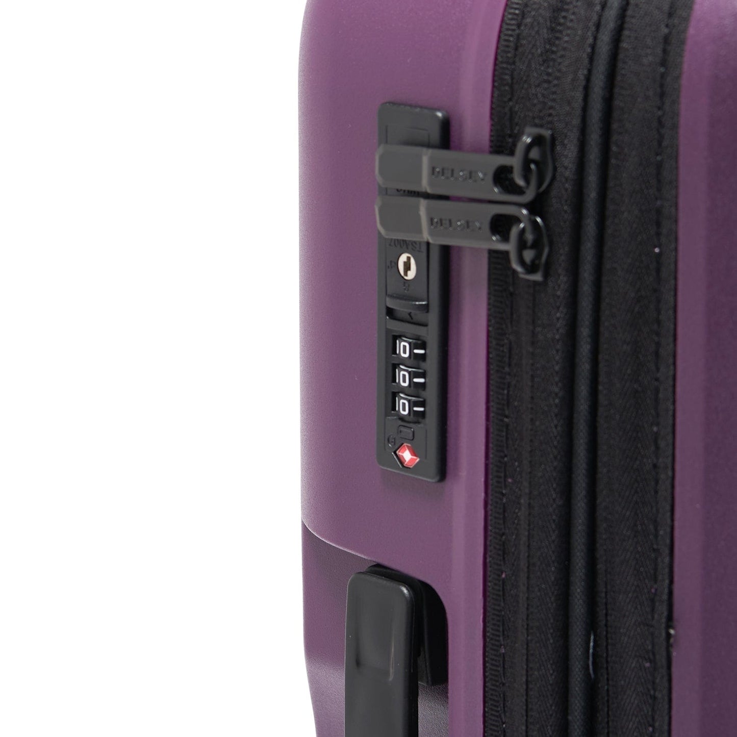 Delsey Paris Ordener 2.0 66cm Hardcase 4 Double Wheel Expandable Check-In Luggage Trolley Purple - 00384681008E9