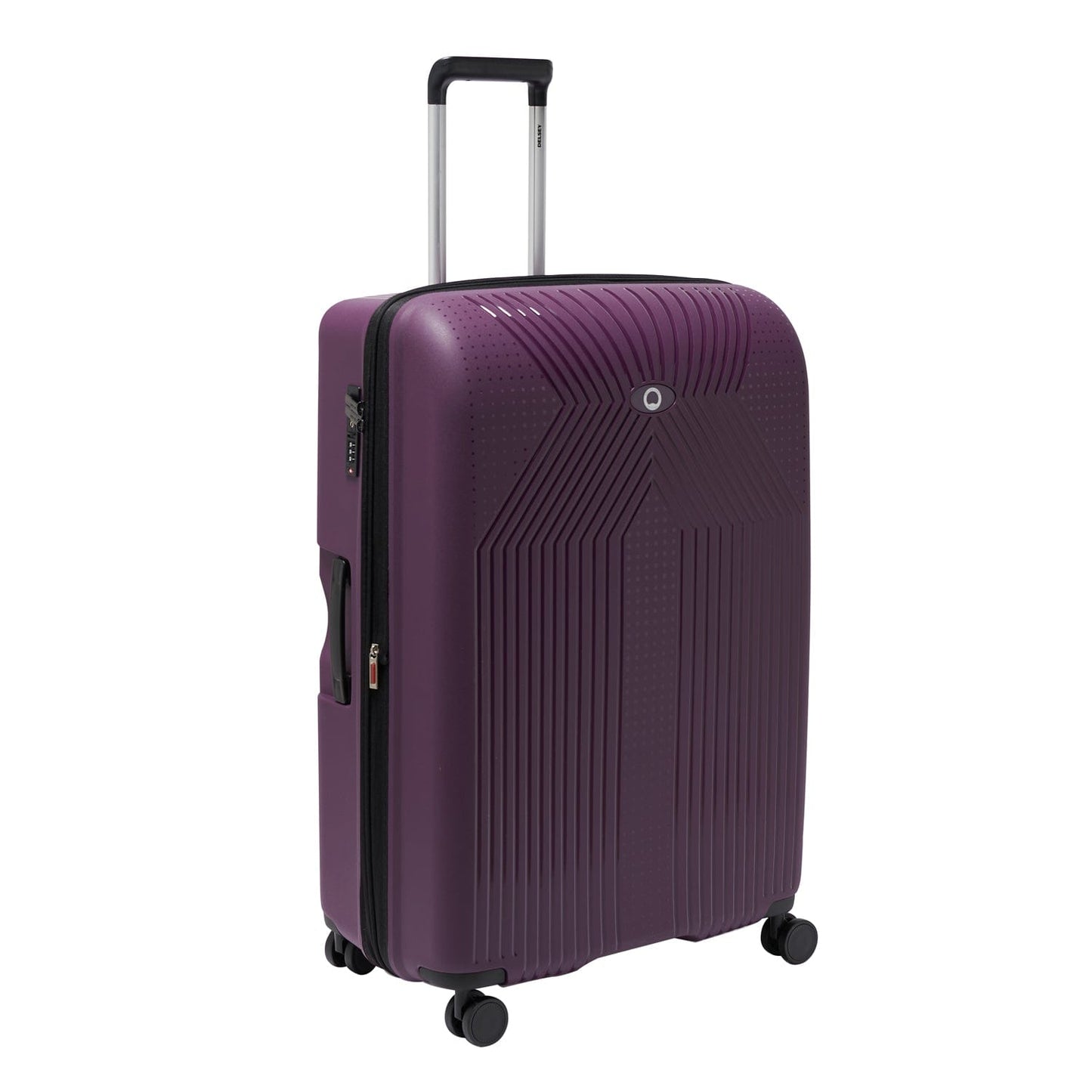Delsey Paris Ordener 2.0 76cm Hardcase 4 Double Wheel Expandable Check-In Luggage Trolley Purple - 00384682108E9