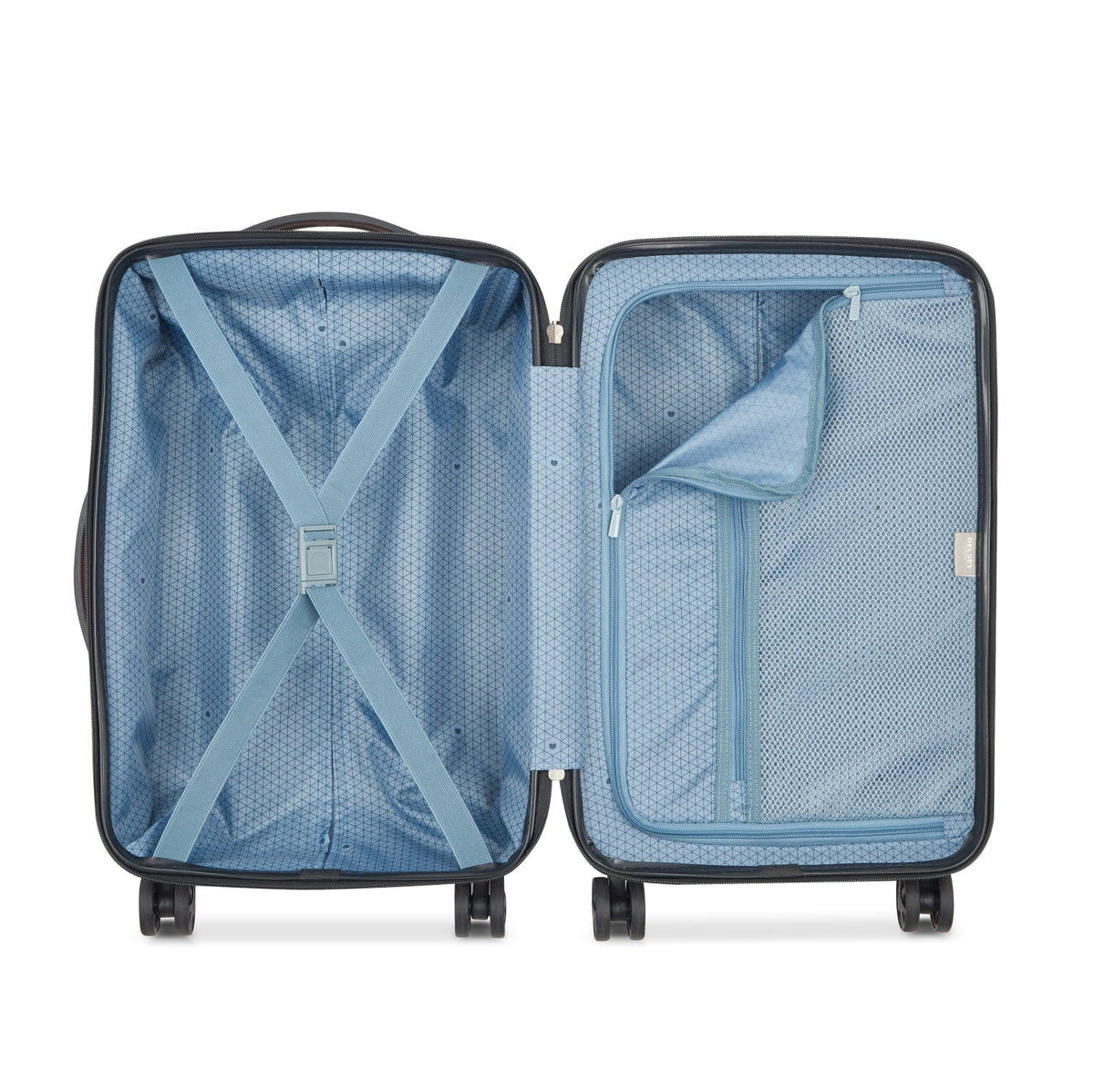 Delsey Paris Airship 2.0 2Piece Set 55+77Cm 4 Double Wheel Cabin & Check-In Luggage Trolley Pink - 3219110519389