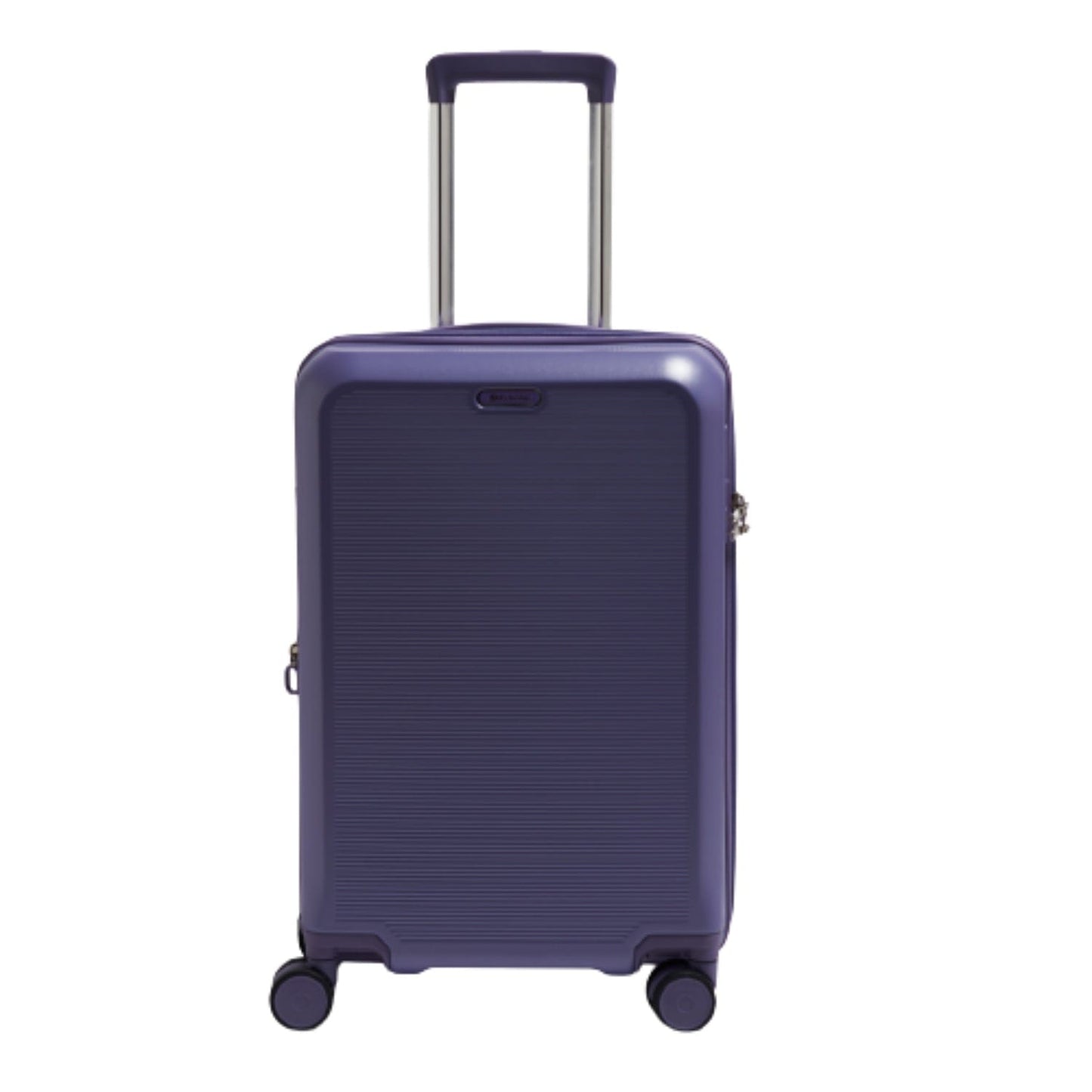 Echolac Sense 56+67+78cm Hardcase Expandable 4 Double Wheel 3 Piece Luggage Trolley Set Purple - CTH0023S -3PC SET PURPLE
