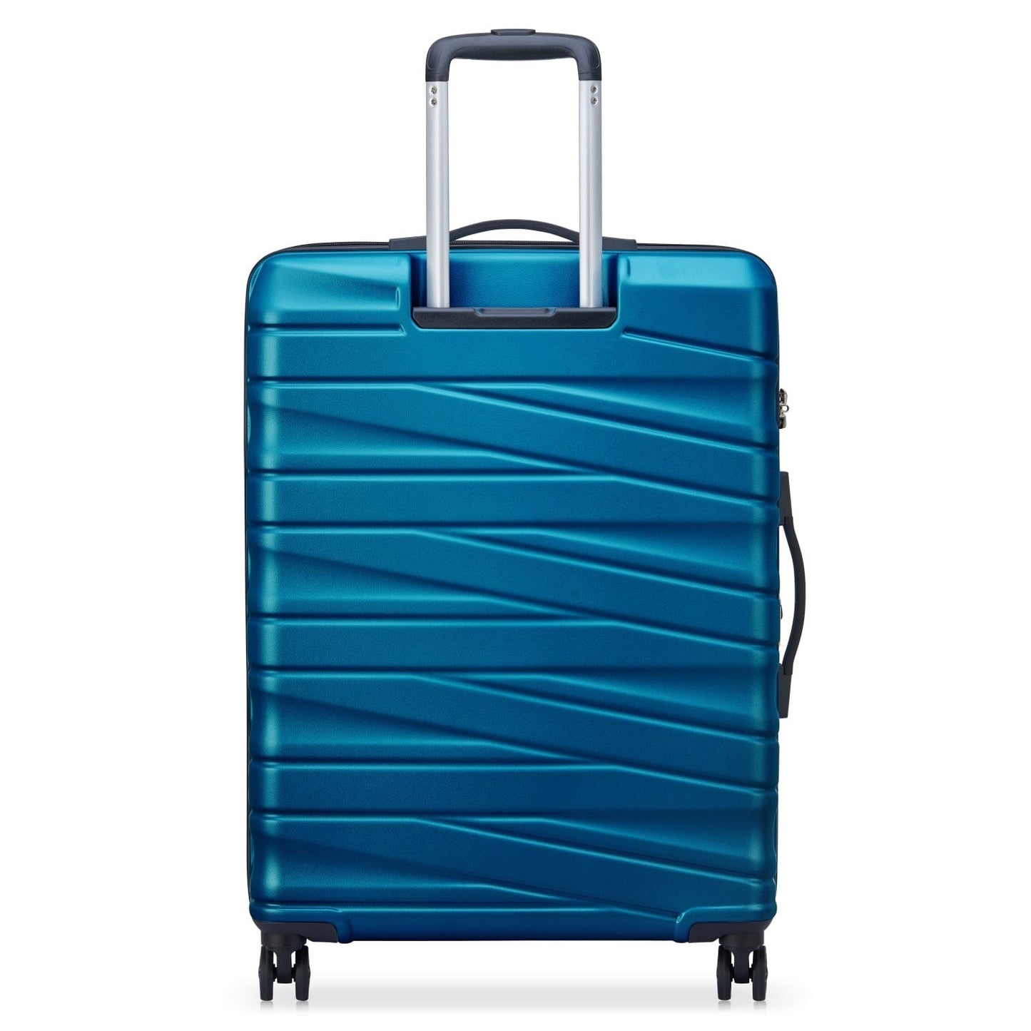 Delsey Paris Tiphanie 70cm Hardcase 4 Double Wheel Expandable Check-In Luggage Trolley Case Steel Blue - 00389281922ME