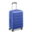 Delsey Paris Lagos 55cm Hardcase Expandable  4 Double Wheel Cabin Luggage Trolley Case Deep Blue - 00387080122W9