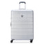 Delsey Paris Lagos 71cm Hardcase Expandable 4 Double Wheel Check-In Luggage Trolley Case Silver - 00387082011W9