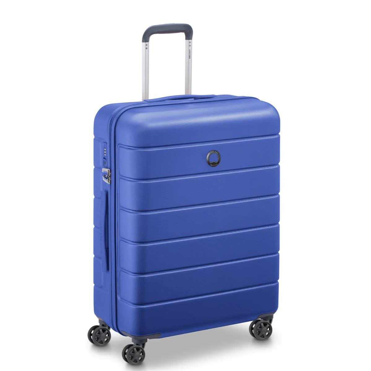 Delsey Paris Lagos 71cm Hardcase Expandable 4 Double Wheel Check-In Luggage Trolley Deep Blue - 00387082022W9