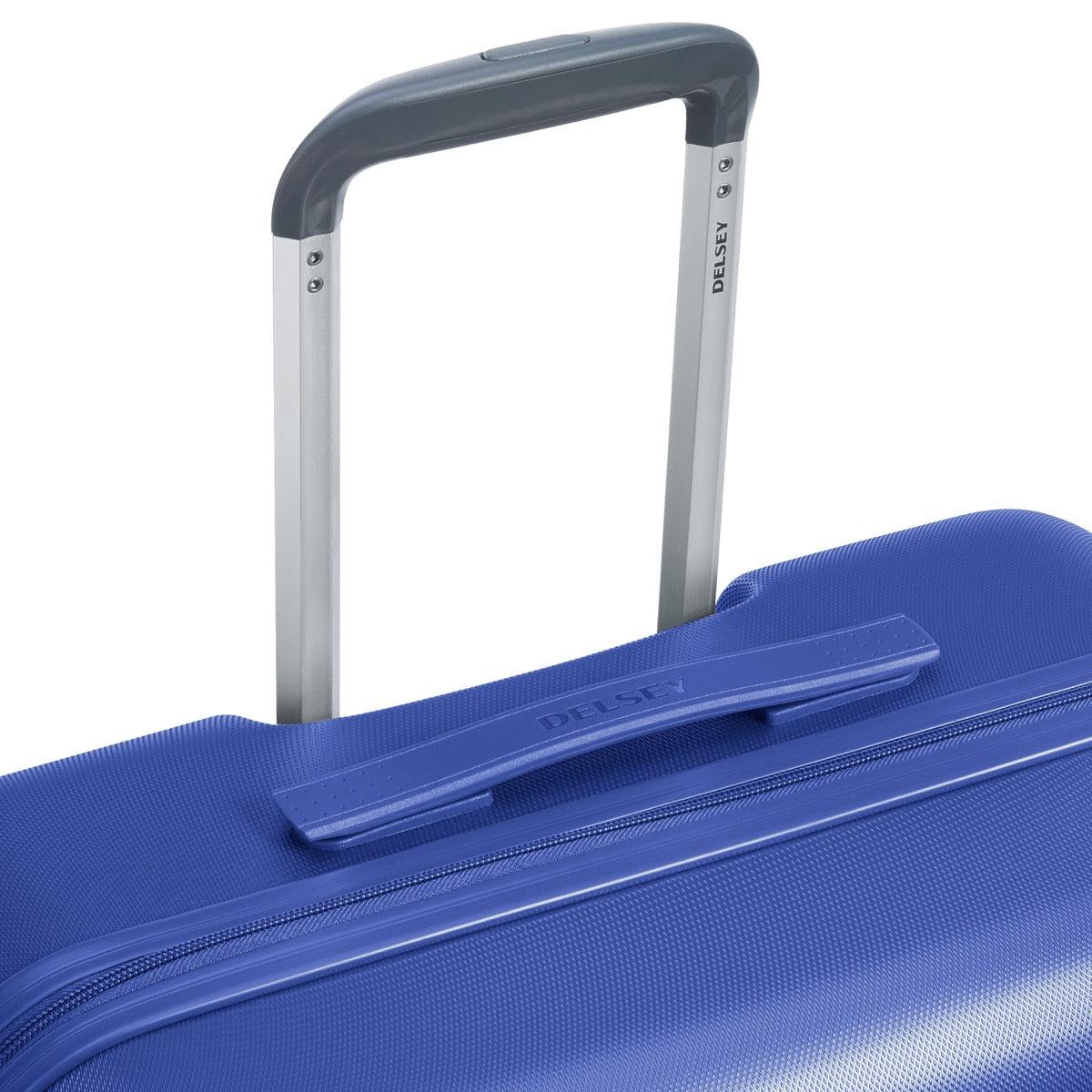 Delsey Paris Lagos 71cm Hardcase Expandable 4 Double Wheel Check-In Luggage Trolley Deep Blue - 00387082022W9