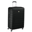 Delsey Paris Lagos 82cm Hardcase Expandable 4 Double Wheel Check-In Luggage Trolley Case Black - 00387083000W9