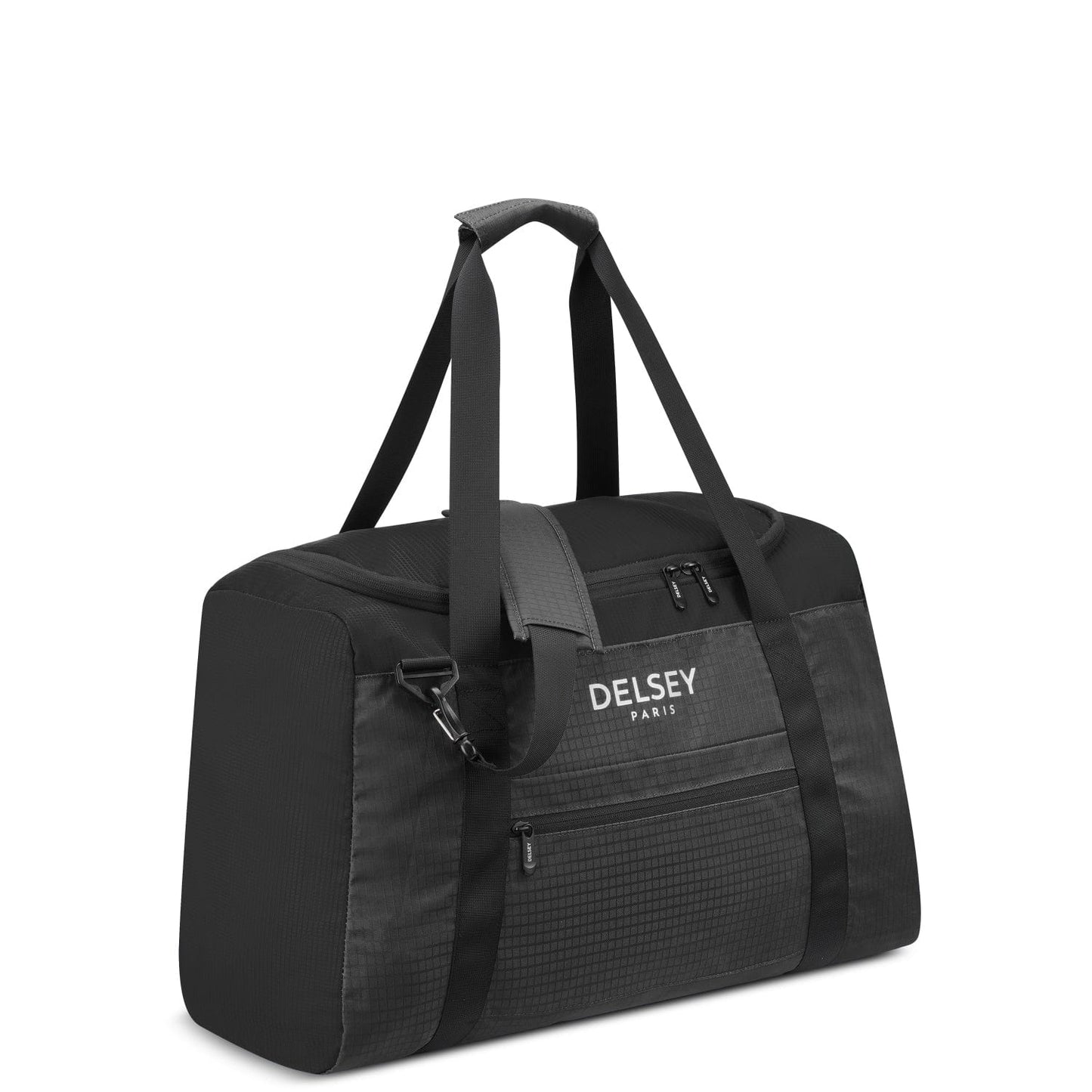 Delsey Paris Nomade 55Cm Foldable Duffle Bag Black