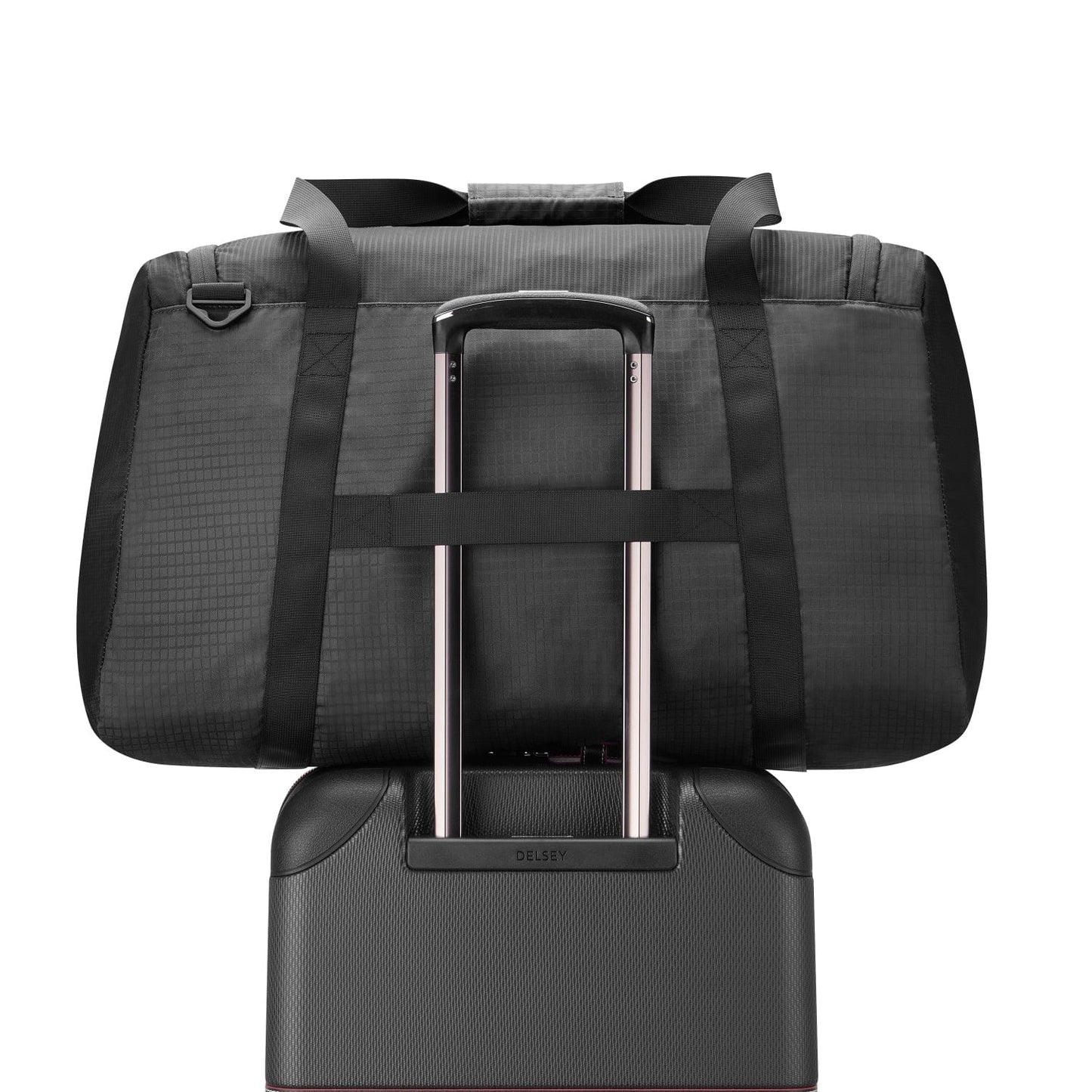 Delsey Paris Nomade 65Cm Foldable Duffle Bag Black