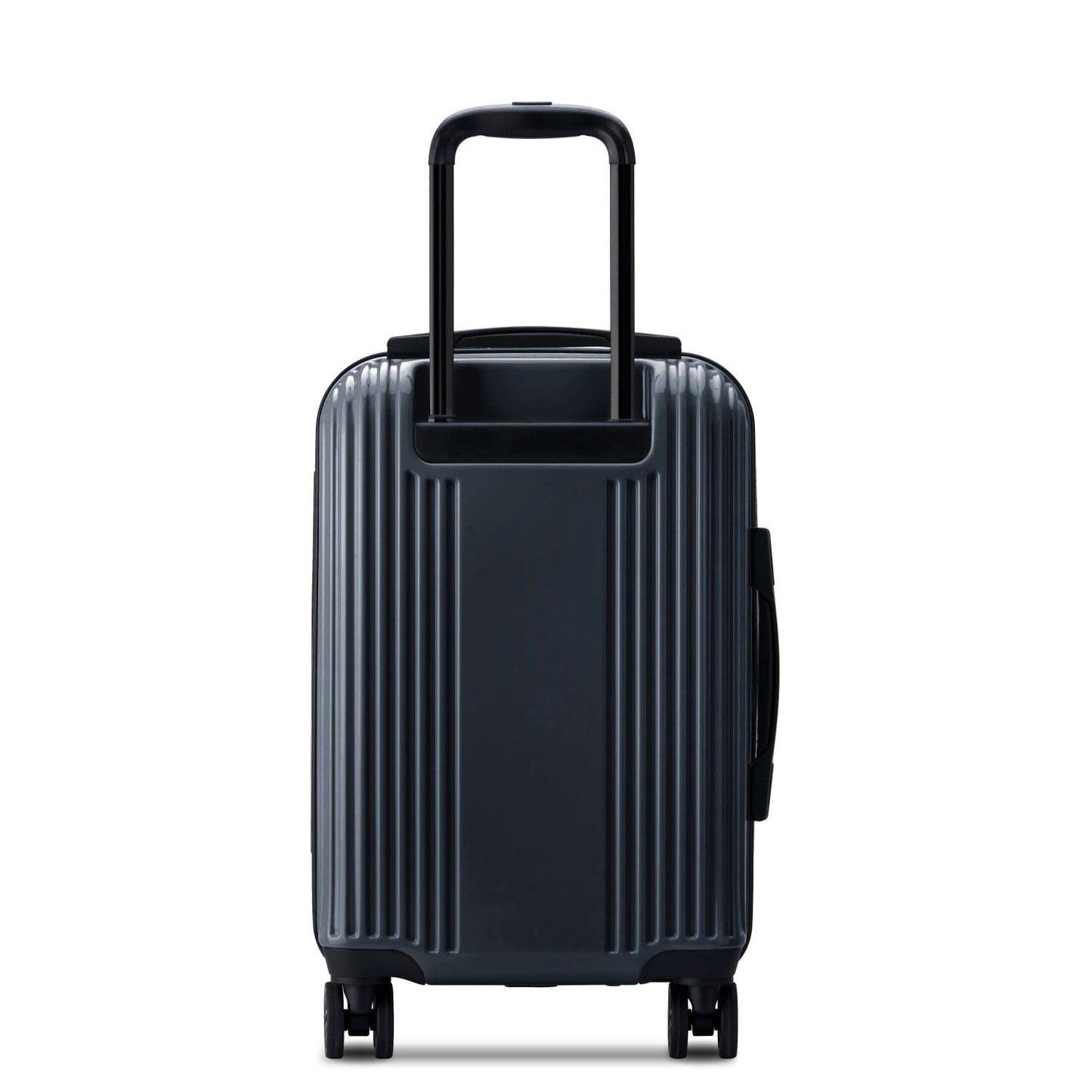 Delsey Paris Ophelie 55Cm Hardcase 4 Double Wheel Expandable Cabin Luggage Trolley Glossy Blue - 00389380162Me