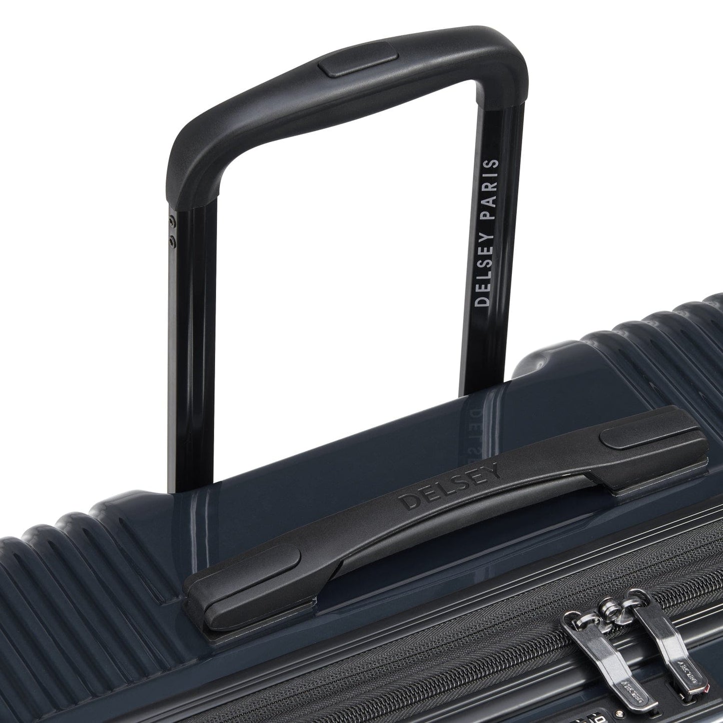 Delsey Paris Ophelie 70Cm Hardcase 4 Double Wheel Expandable Check-In Luggage Trolley Glossy Blue - 00389381962Me