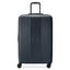 Delsey Paris Ophelie 82Cm Hardcase 4 Double Wheel Expandable Check-In Luggage Trolley Glossy Blue - 00389383162Me