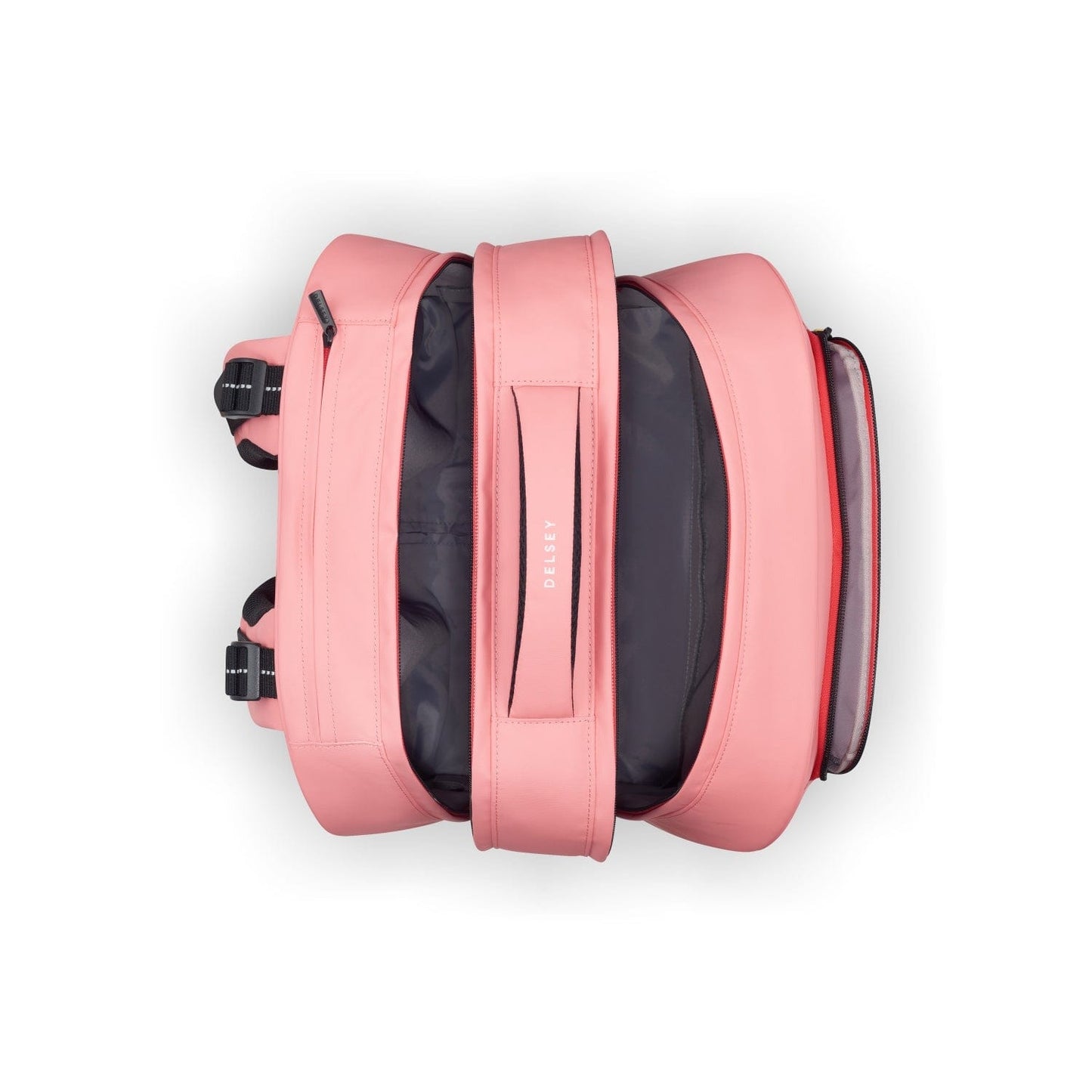 Delsey Paris BTS 2023 4 Wheel Vertical Backpack - 15.6" Pink Printing - 00338945319