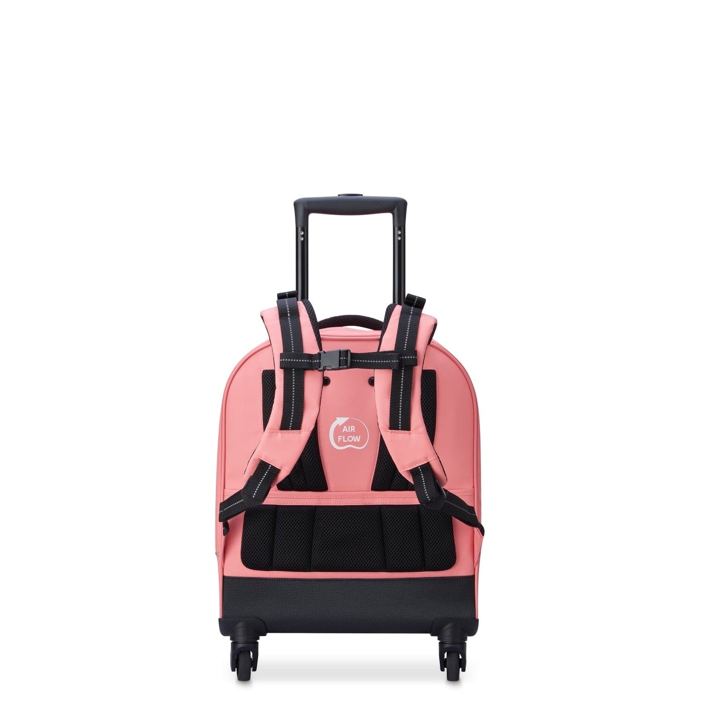 Delsey Paris BTS 2023 4 Wheel Vertical Backpack - 15.6" Pink Printing - 00338945319