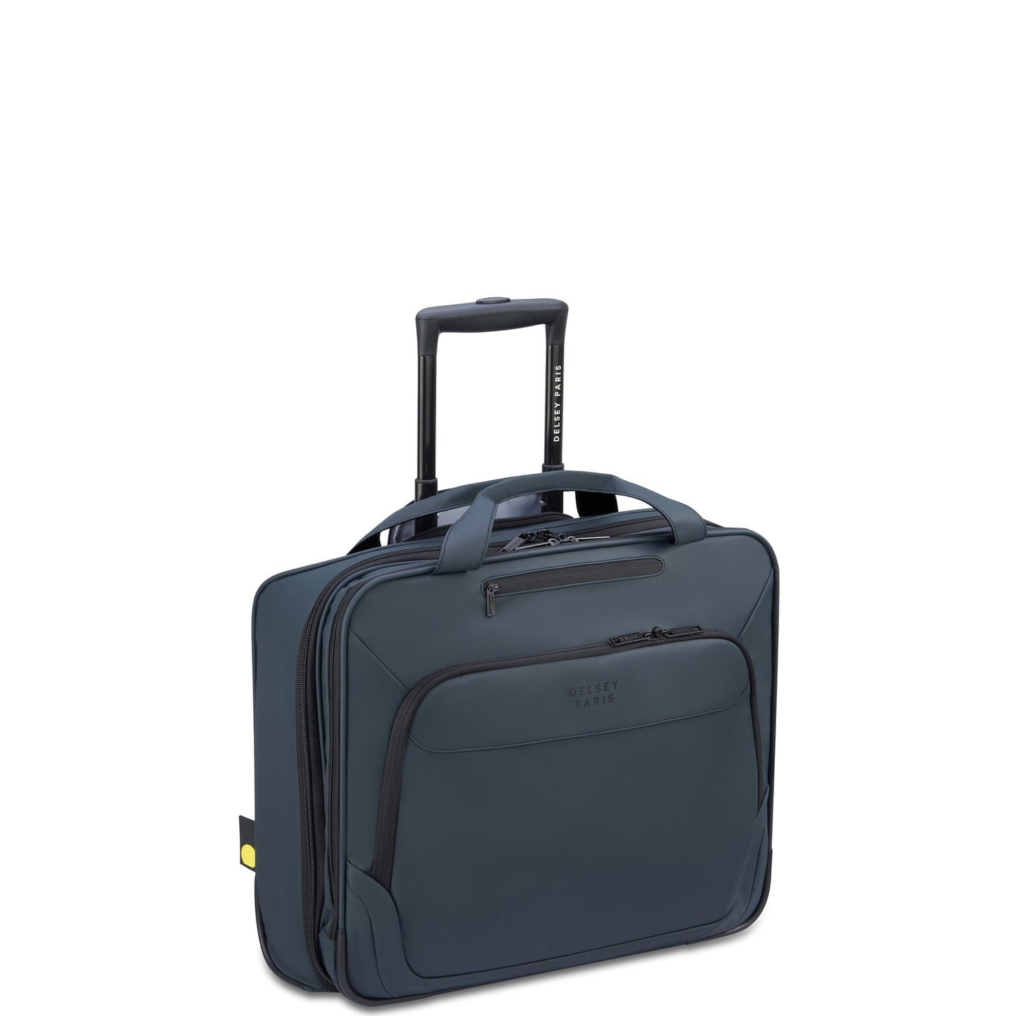 Delsey Paris Parvis+ Water Resist 2 Wheel Trolley Briefcase 17.3 inch Grey - 394445911