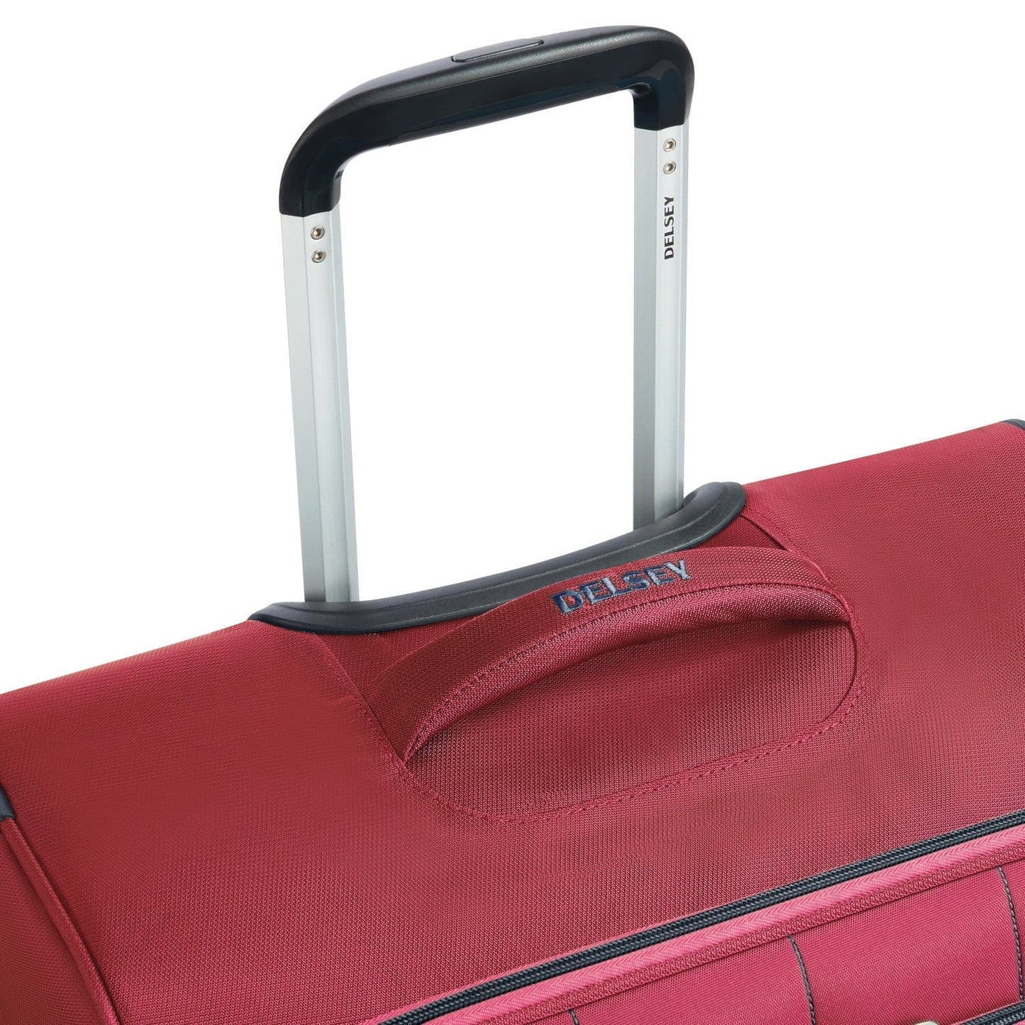 Delsey Paris Cuzco 68cm Softcase 4 Wheel Check-In Luggage Trolley Case Red - 00390681104