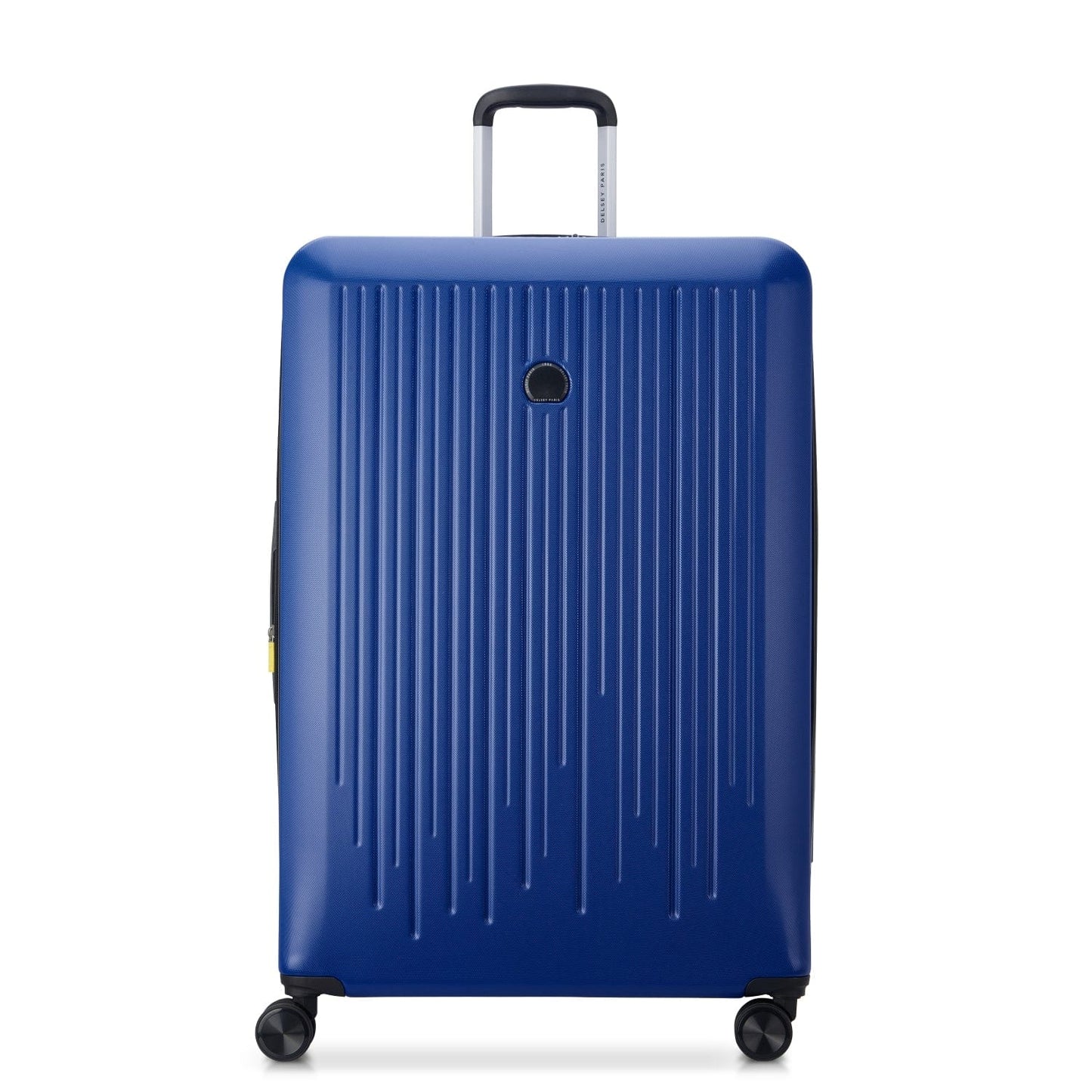 Delsey Paris Christine 55+70+82cm Hardcase 4 Double Wheel Expandable Cabin & Check-In Luggage Trolley Set Klein Blue + FREE Delsey Paris Agreable Backpack