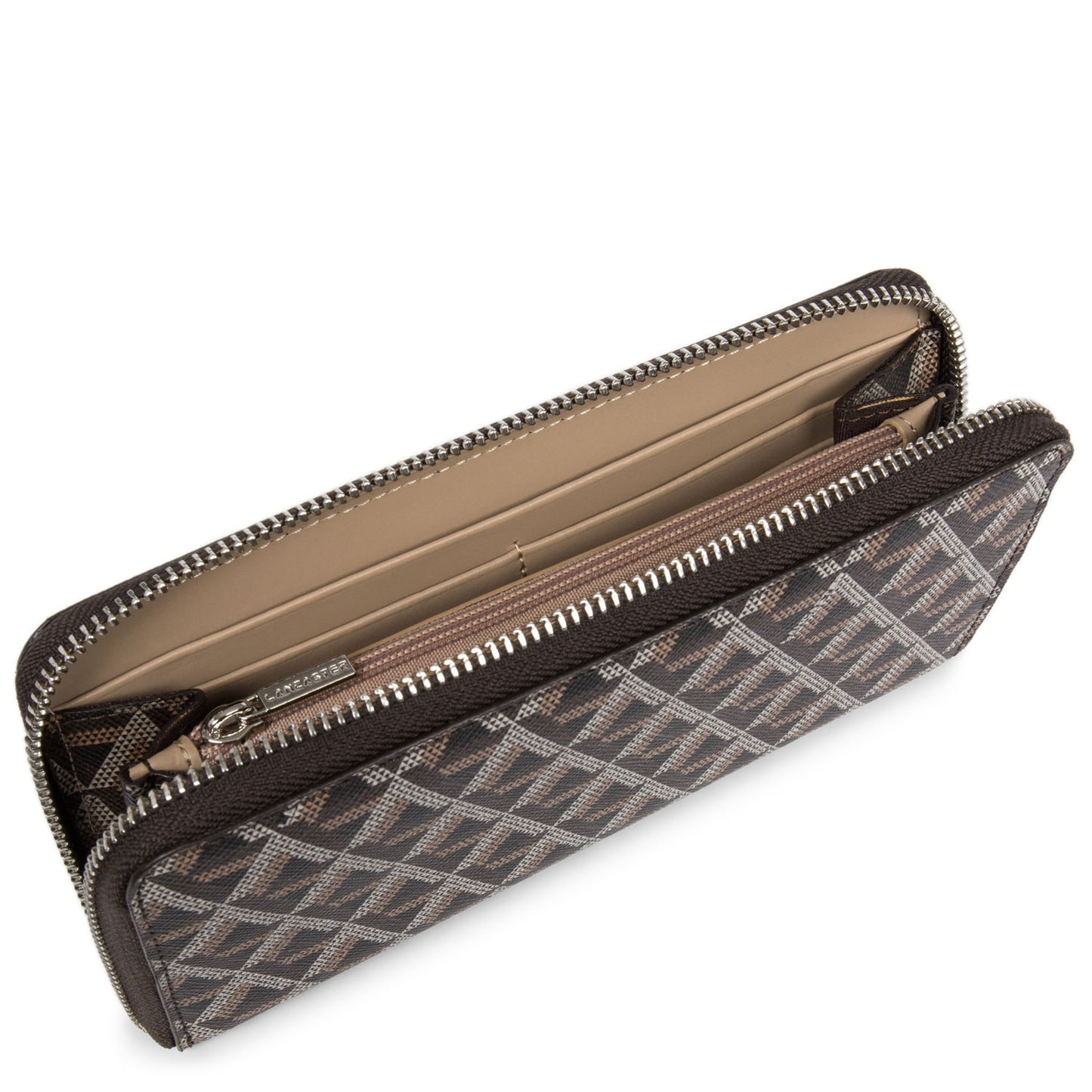 Lancaster Ikon Companion Wallet Maroon