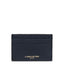 Lancaster Dune Card Holder Dark Blue