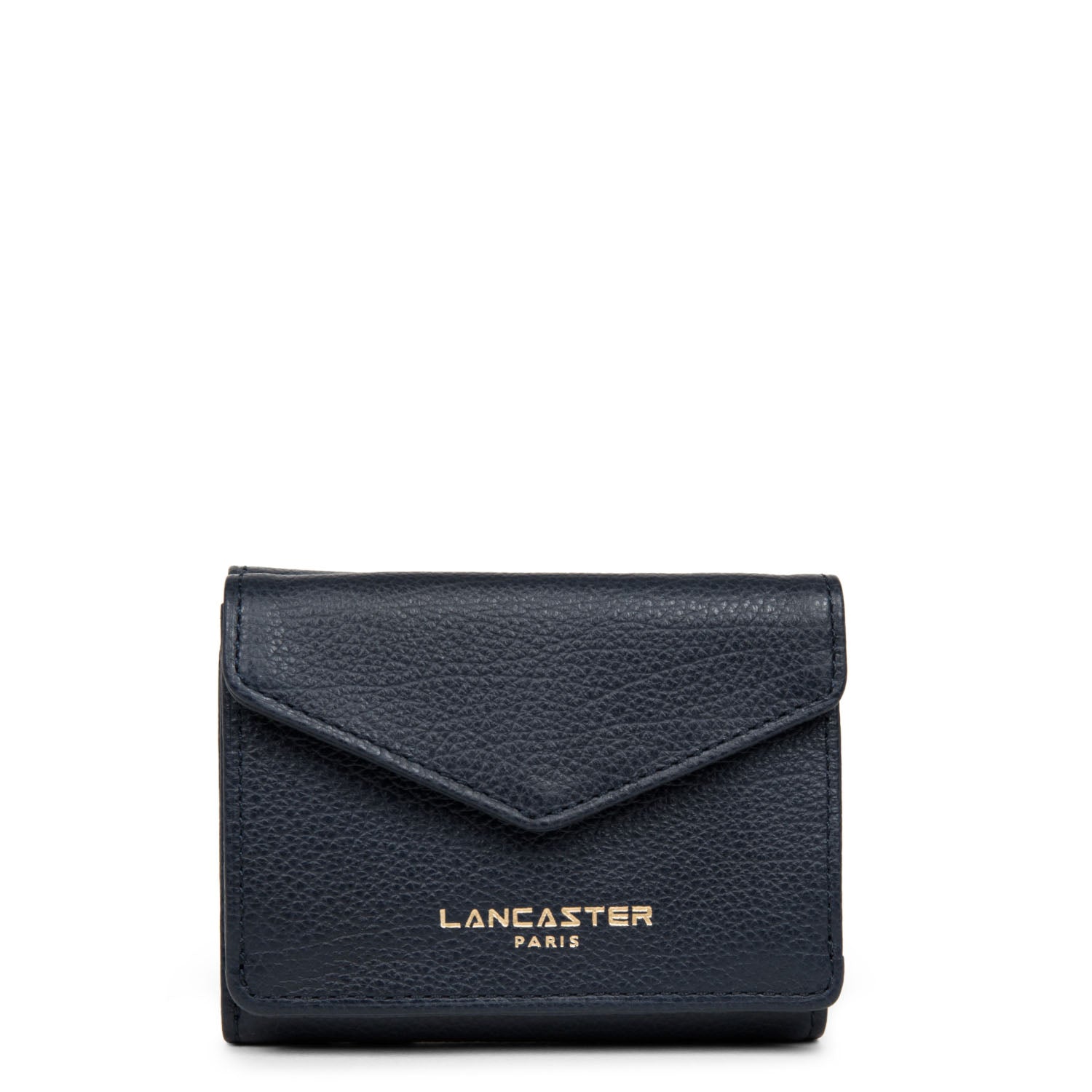 LANCASTER DUNE BACK TO BACK MINI WALLET DARK BLUE