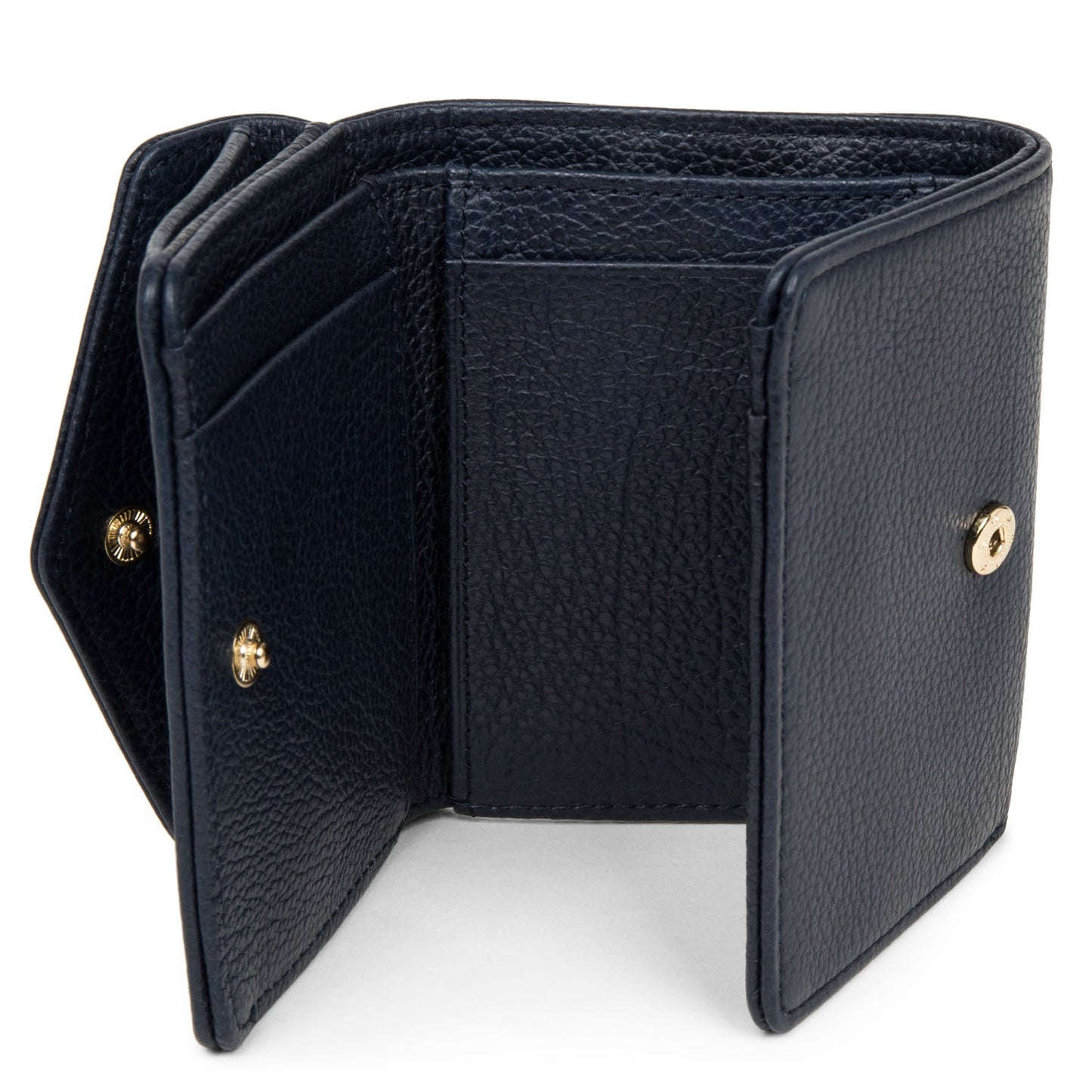 Lancaster Dune Back To Back Mini Wallet Dark Blue
