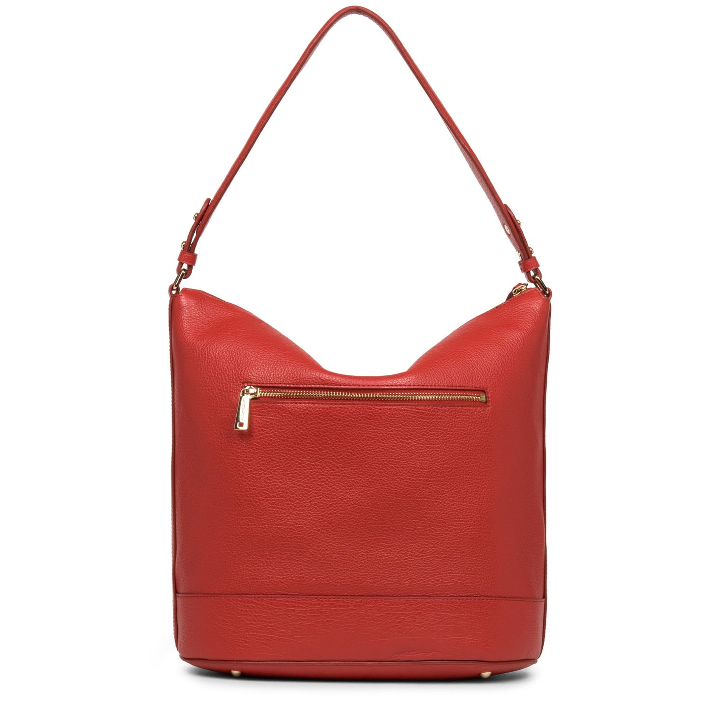 Lancaster Dune Bucket Bag Rouge