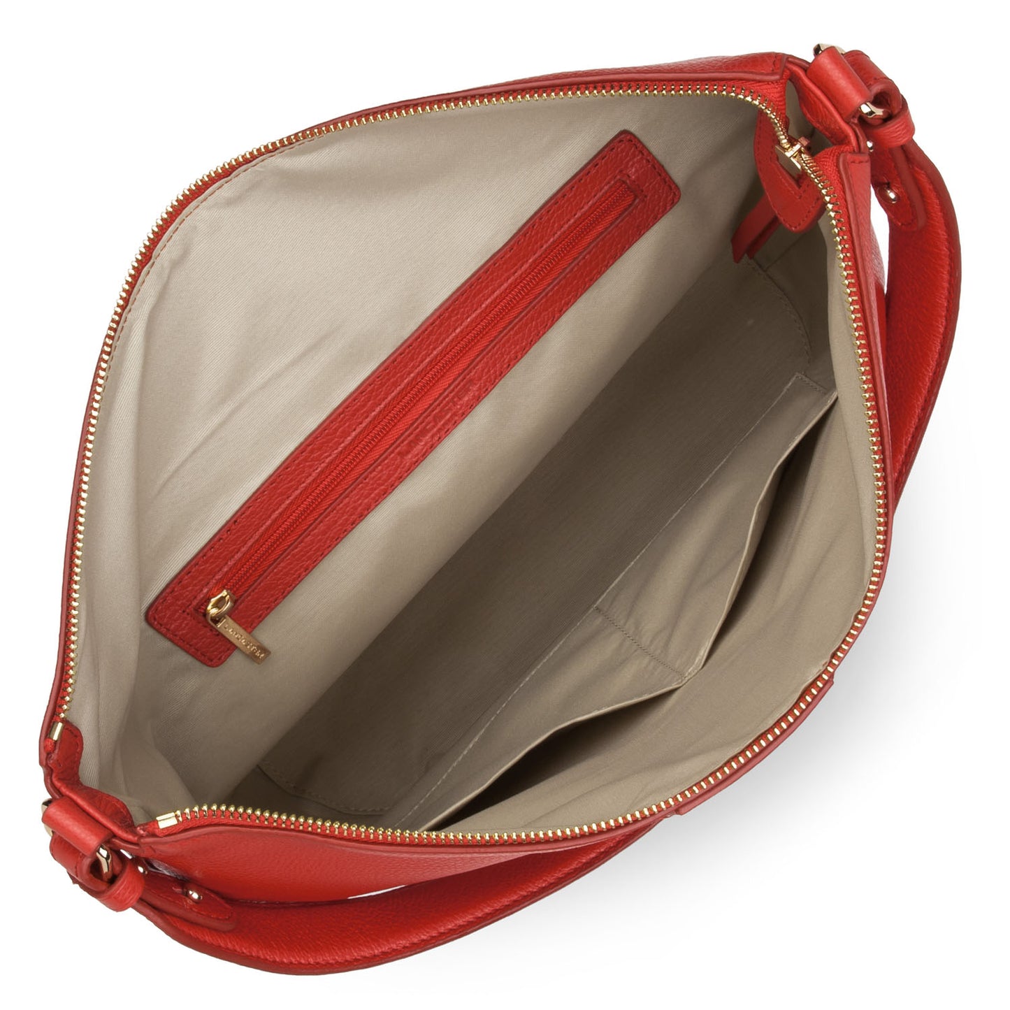 Lancaster Dune Bucket Bag Rouge