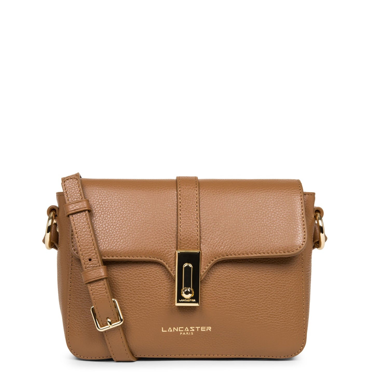 LANCASTER MILANO SMALL CROSSBODY BAG CAMEL