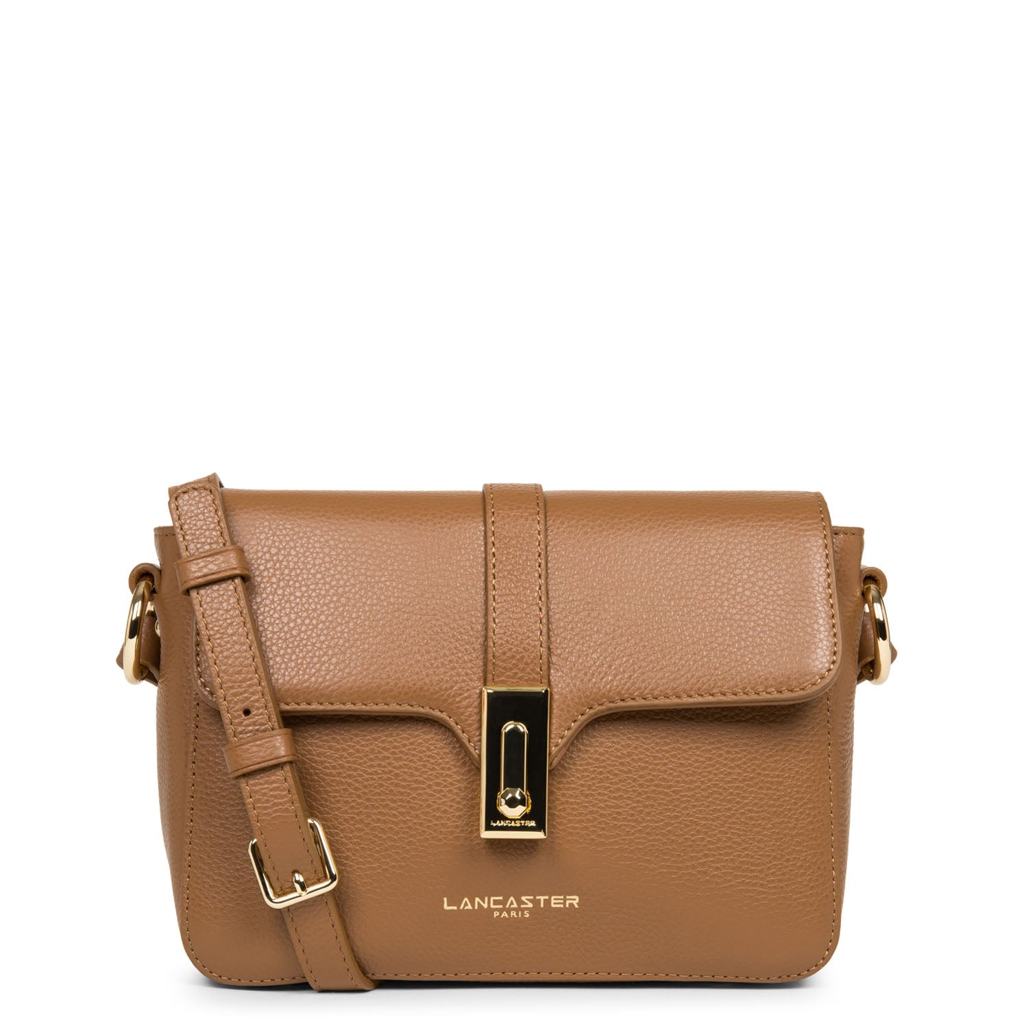 LANCASTER MILANO SMALL CROSSBODY BAG CAMEL
