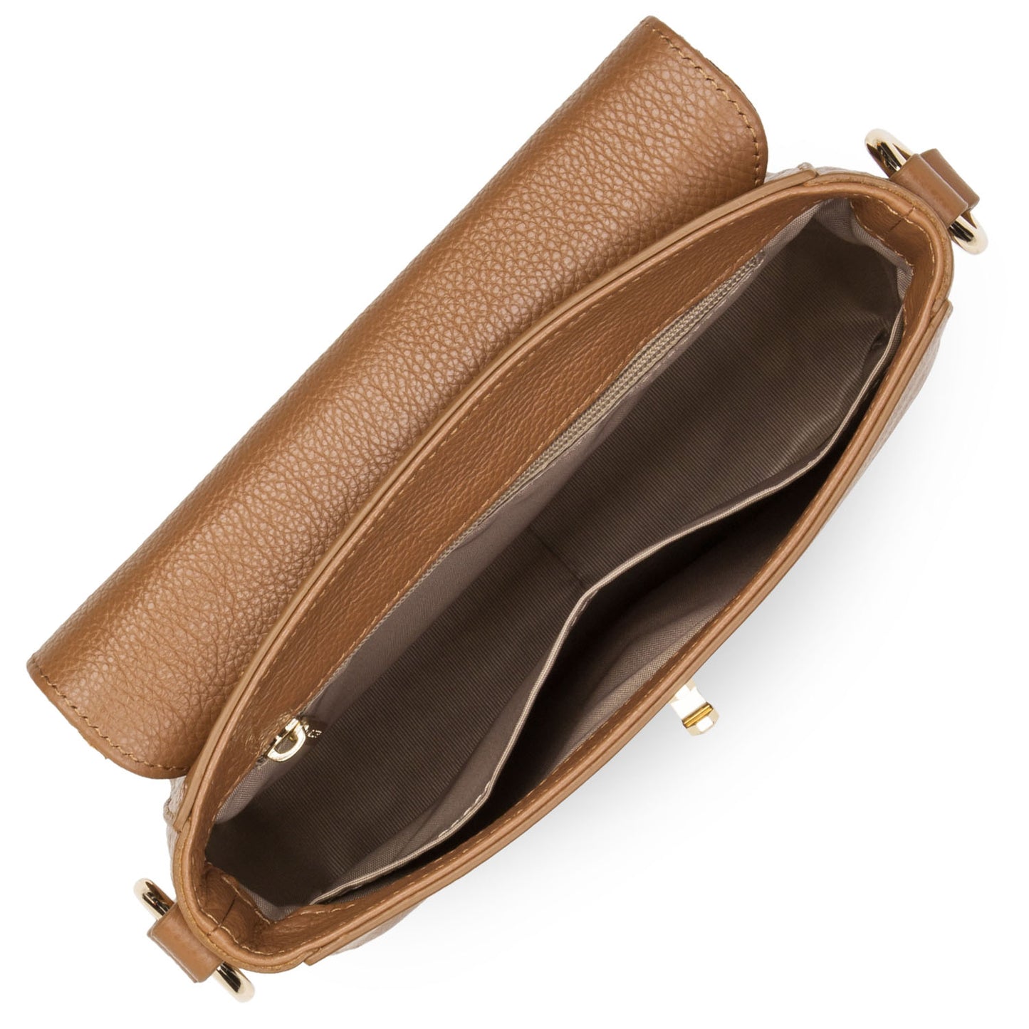 Lancaster Milano Small Crossbody Bag Camel