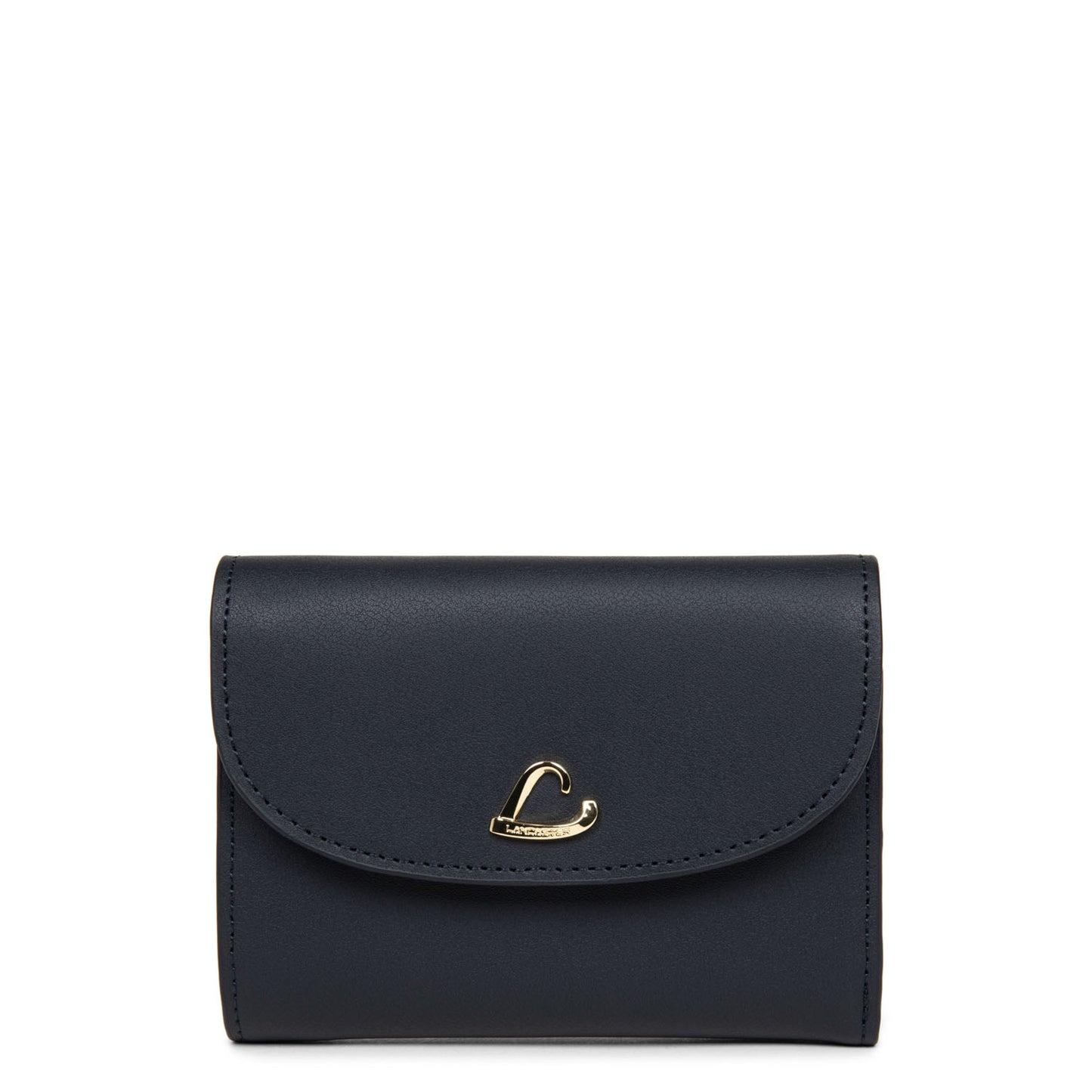 LANCASTER BACK TO BACK CITY PHILOS WALLET DARK BLUE