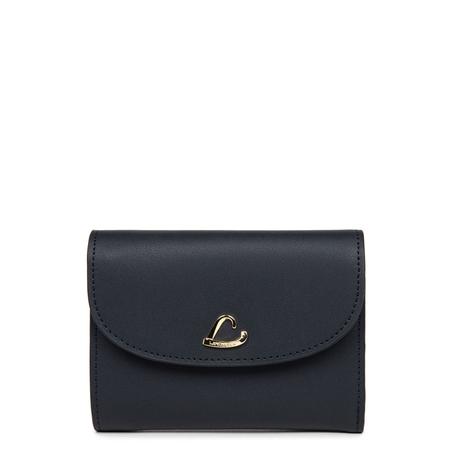 LANCASTER BACK TO BACK CITY PHILOS WALLET DARK BLUE