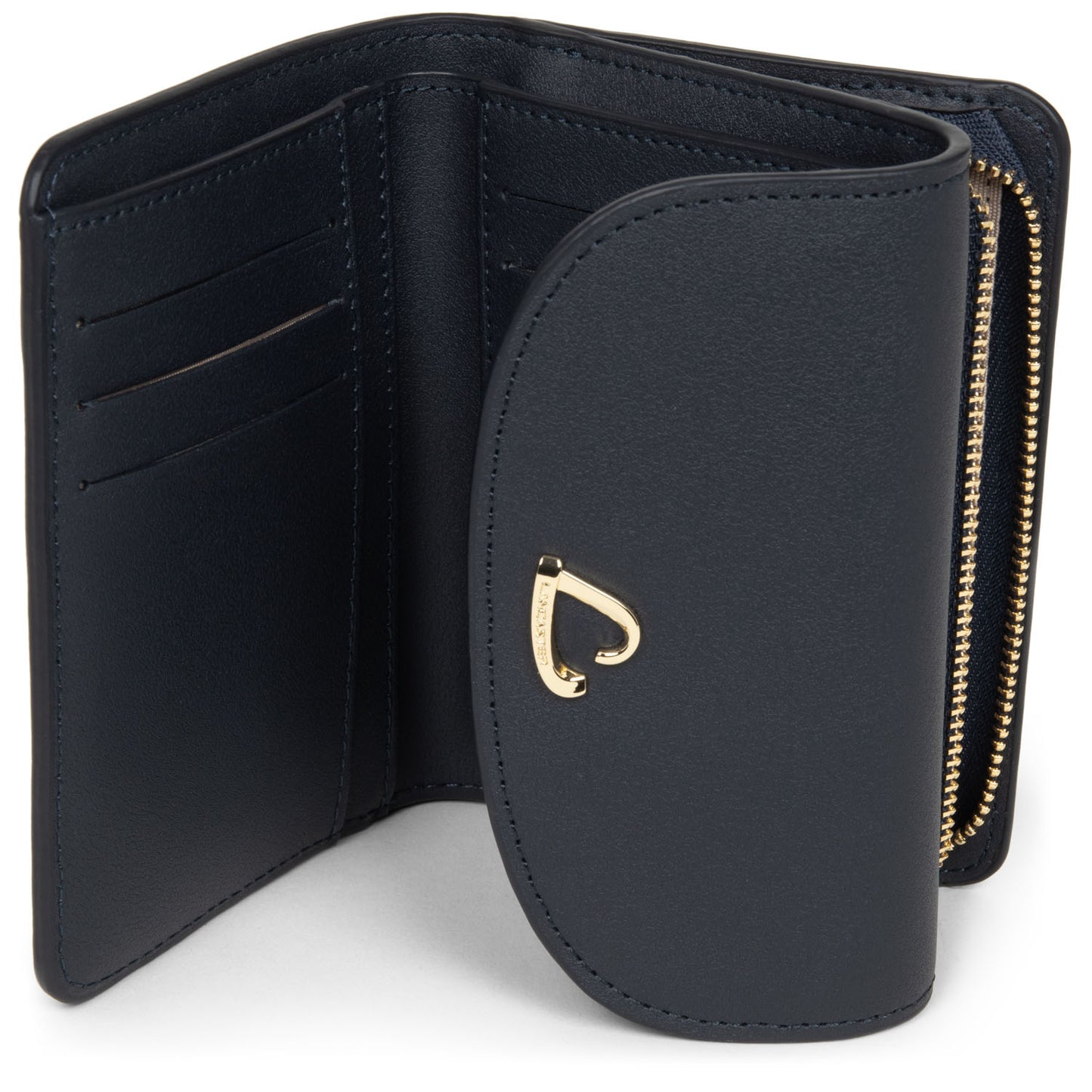 Lancaster Back To Back City Philos Wallet Dark Blue