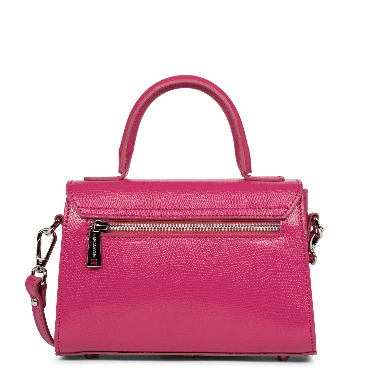 Lancaster Lucertola Handbag Fuschia