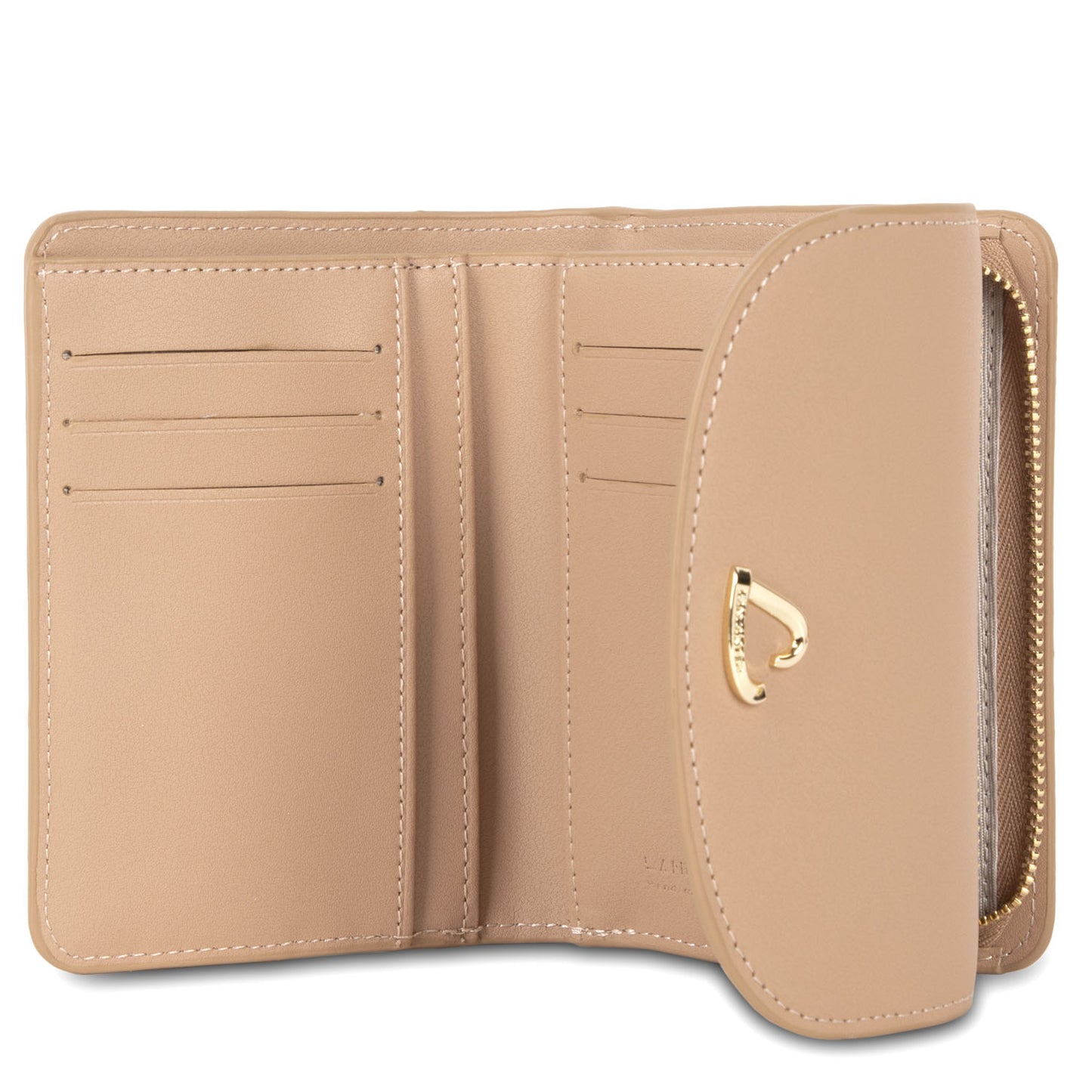Lancaster Back To Back City Philos Wallet Natural - 123-22-Naturel