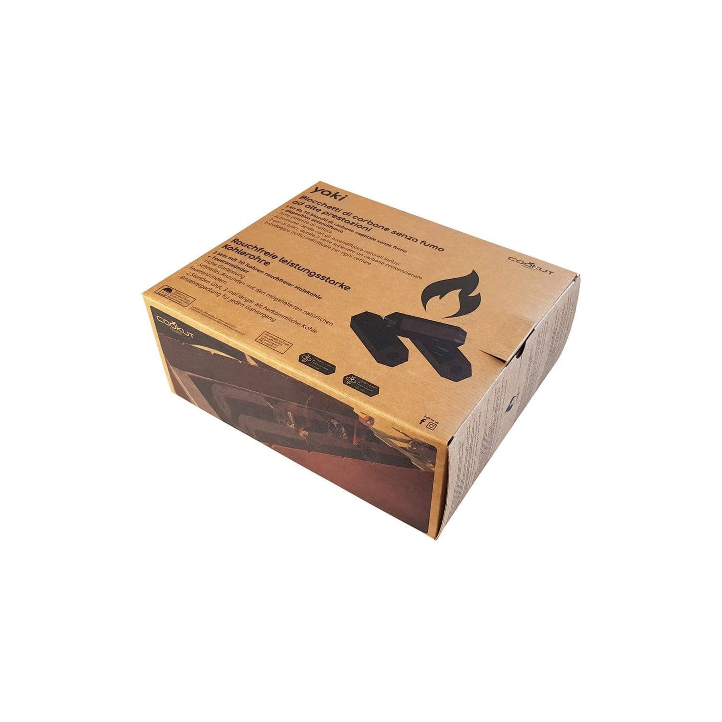 Cookut Yaki Charcoal For Barbecue - Yakich Blk