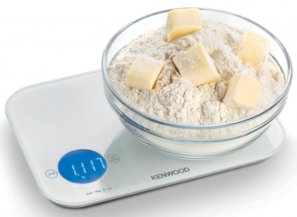 Kenwood Digital Kitchen Scale 5G-8Kg White, Wep50.000Wh
