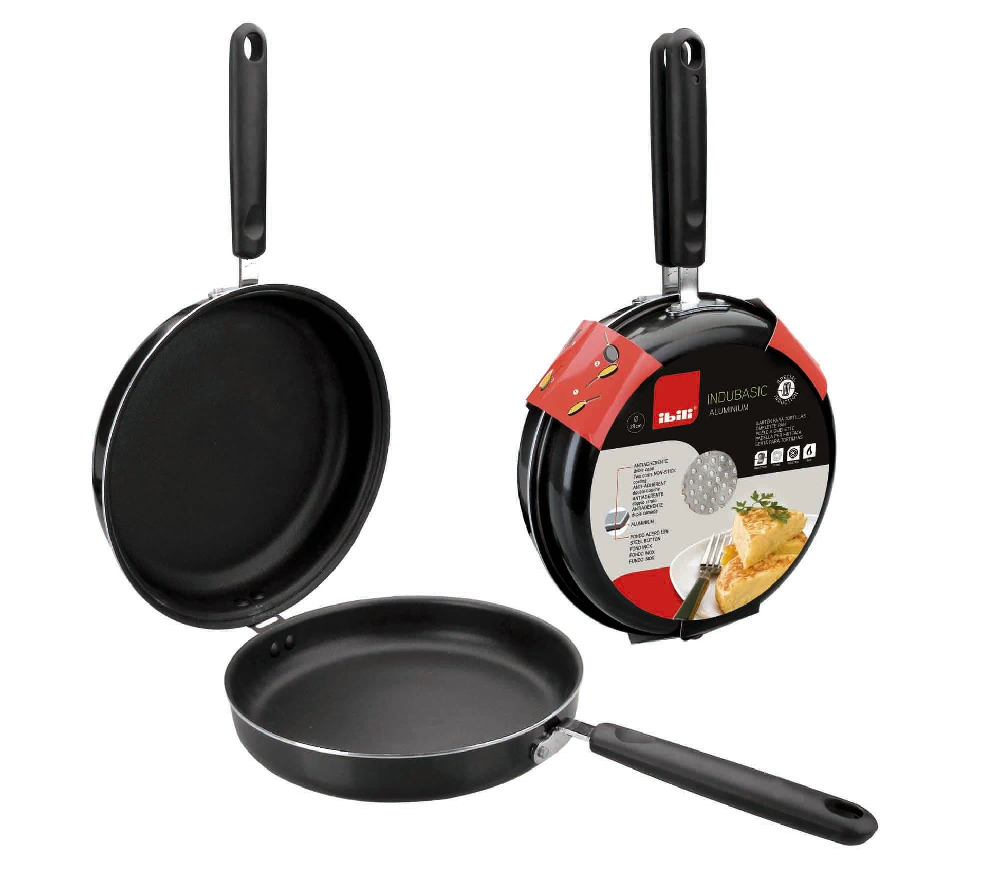 IBILI INDUBASIC COVER OMELETTE PAN 14CM