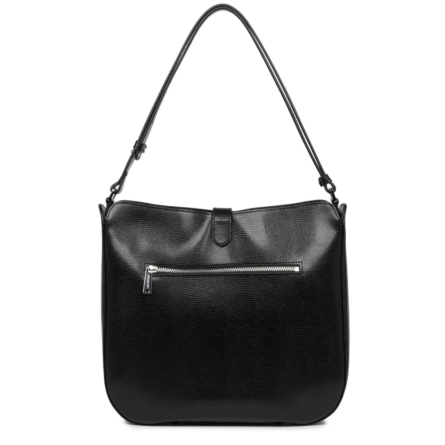 Lancaster Lucertola Hobo Bag Noir