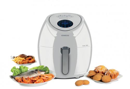 Kenwood 1800W Digital Air Fryer 5.5L, 2.4Kg, White Hfp50.000Wh