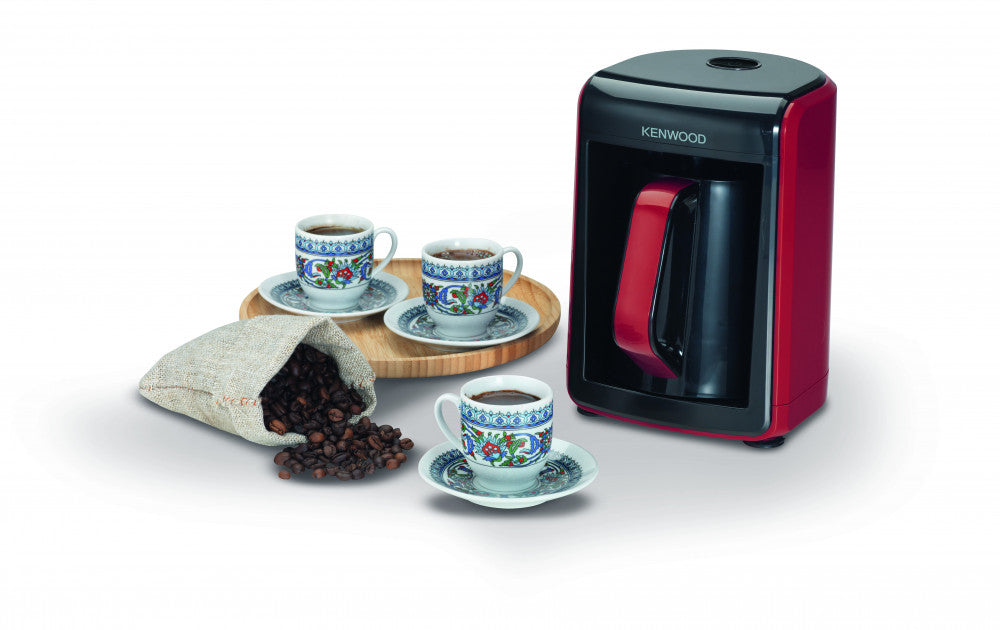 Kenwood Up To 5 Cups Turkish Coffee Maker Black/Red Ctp10.000Br