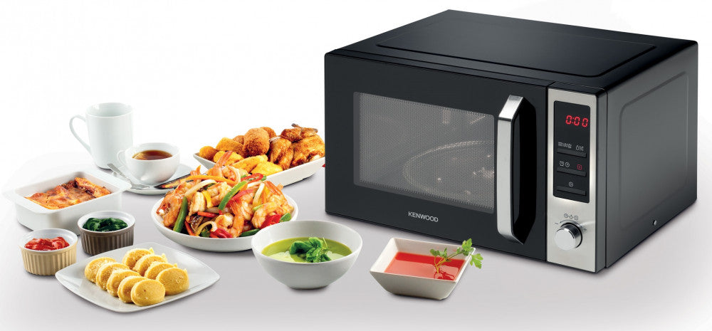 Kenwood 25L Microwave Oven With Grill Black/Silver Mwm25.000Bk