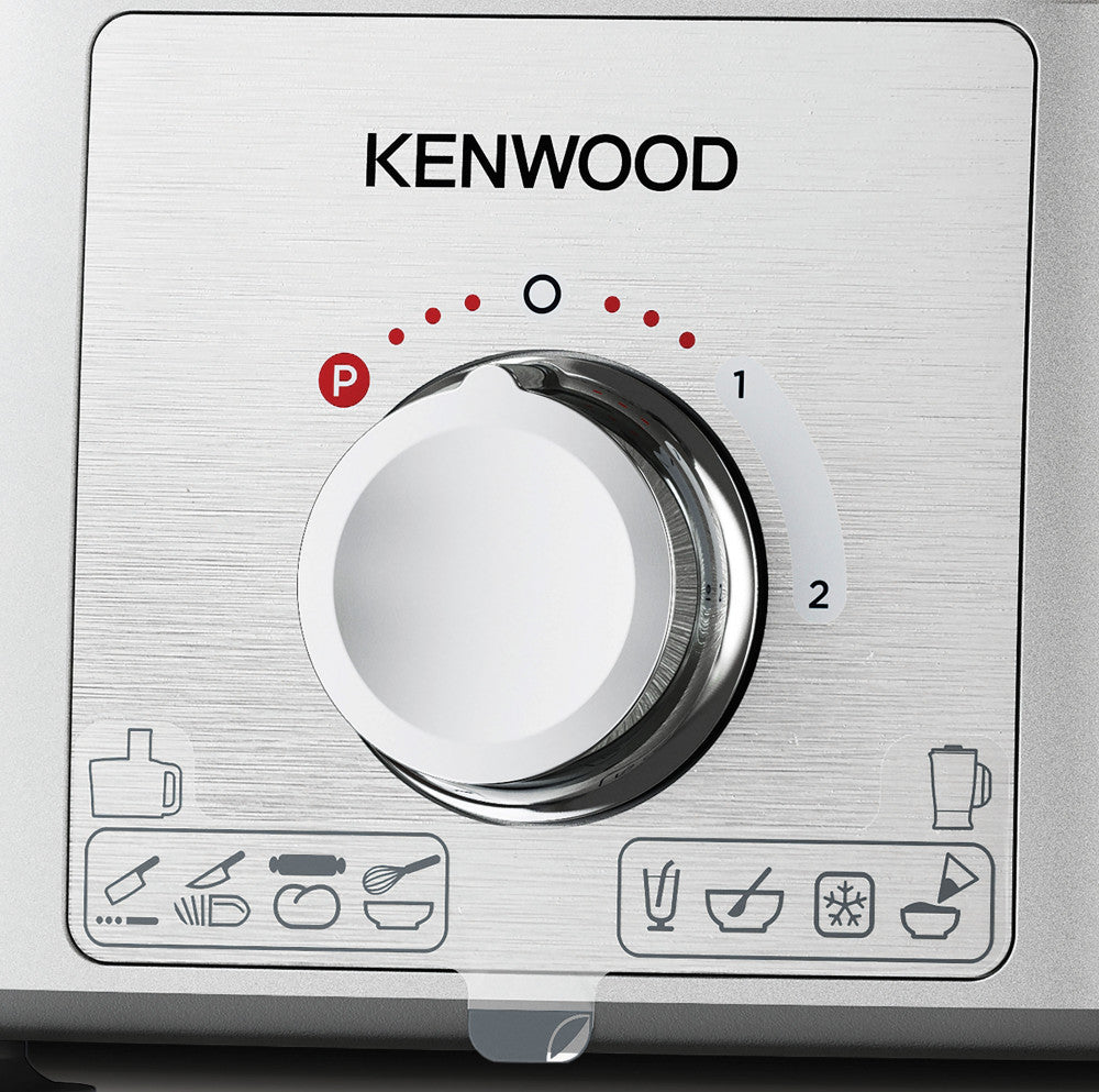 Kenwood 1000W Multi-Functional Food Processor Silver Fdp65.880Si