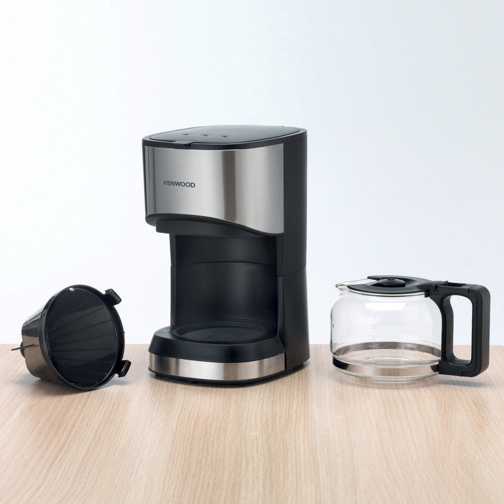 Kenwood Up To 6 Cup Coffee Machine 550W Black/Silver Cmm05.000Bm