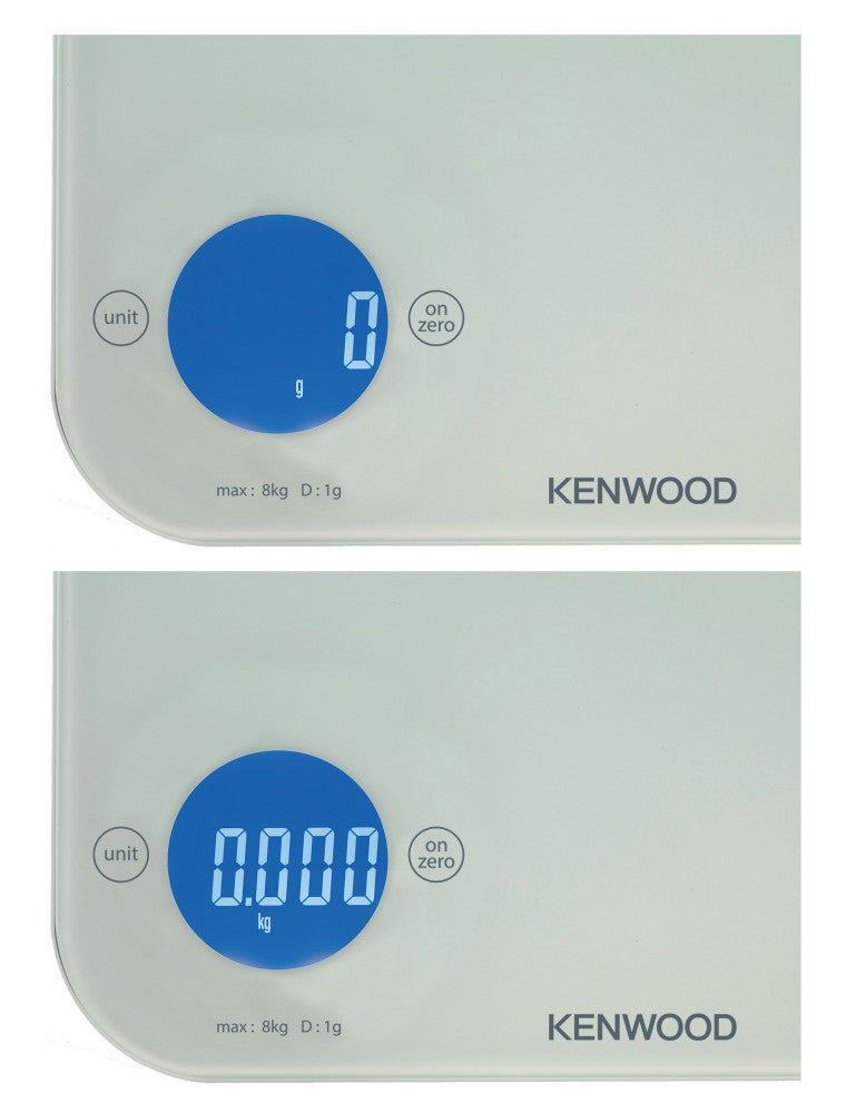 Kenwood Digital Kitchen Scale 5G-8Kg White, Wep50.000Wh